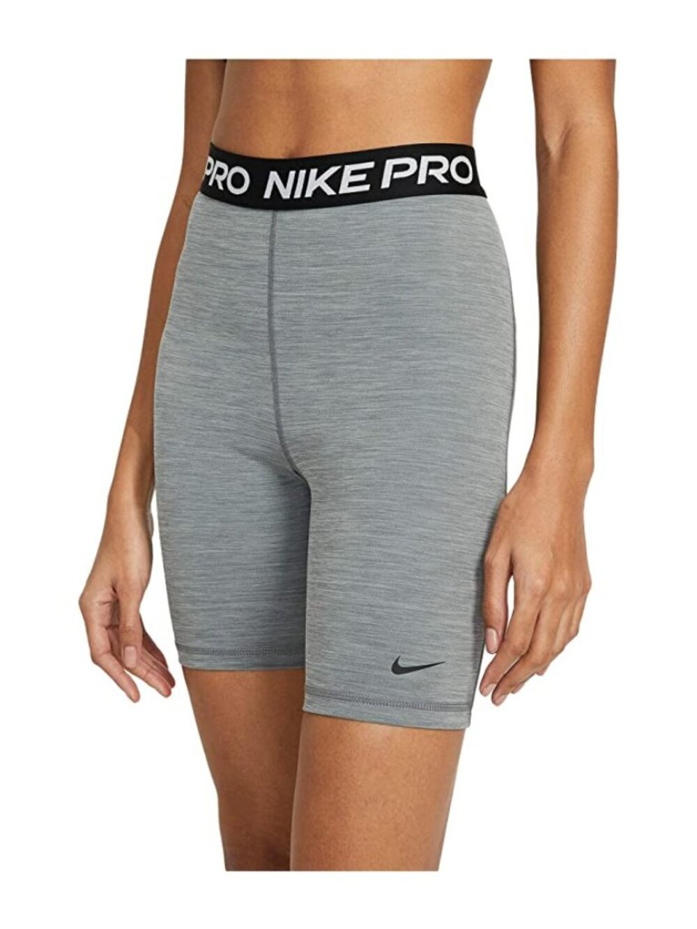 Nike Womens Training Pro 365 7 Inch Shorts DA0481-084 Gray Size XS Extra Small